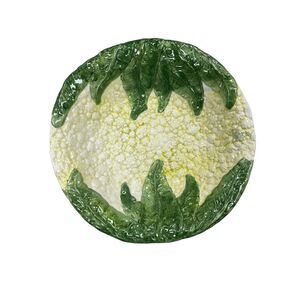 Vintage Valli Italy Cauliflower Serving Bowl 14”